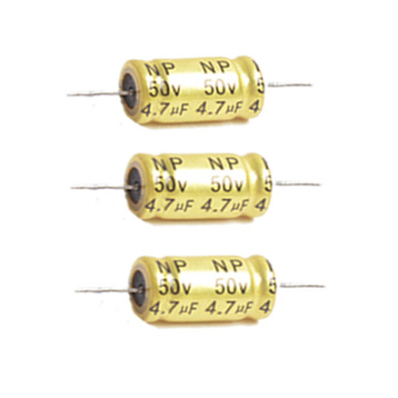 Capacitor de Alumínio Axial Bipolar 105c